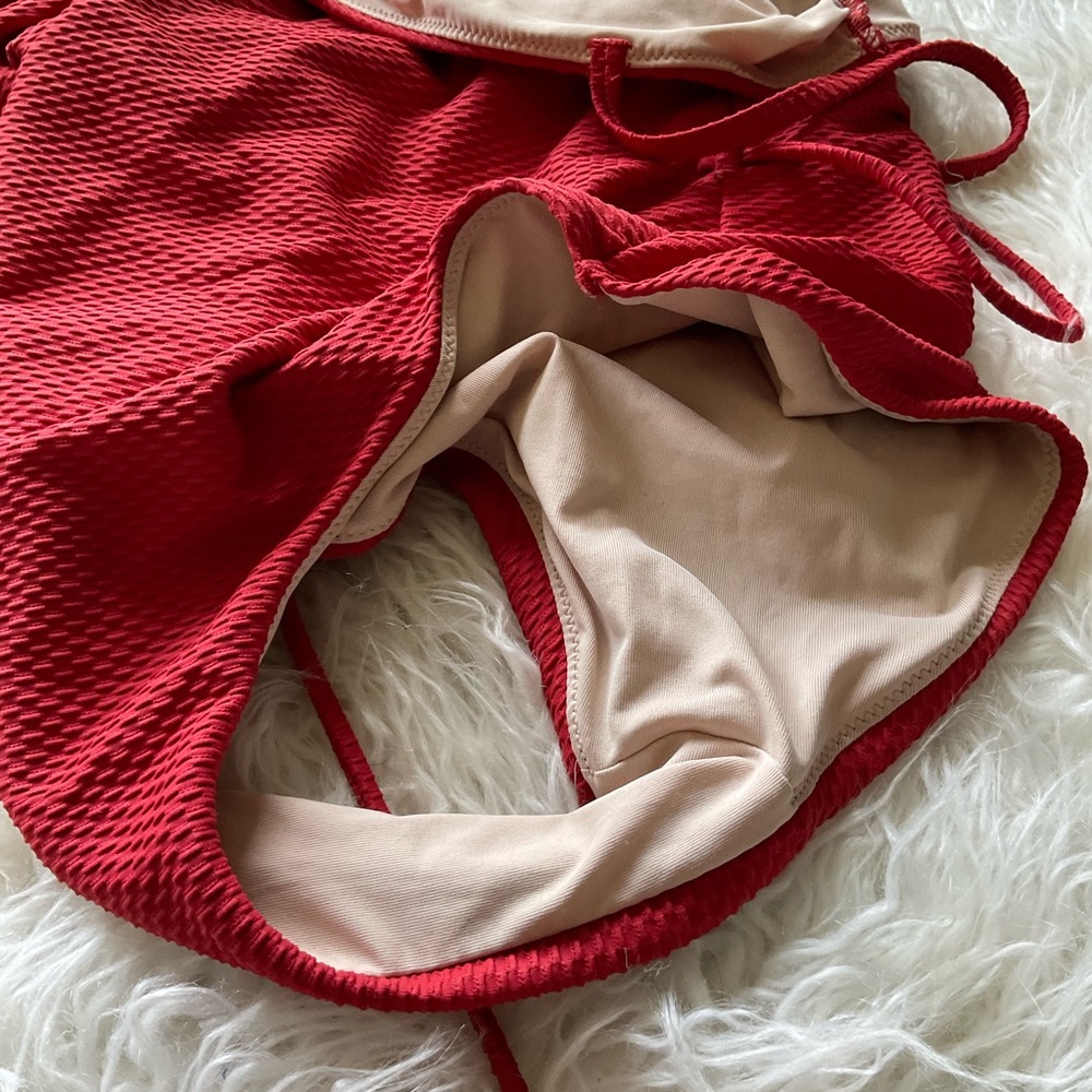 Chelsea28‎ Easy Retro Textured One-Piece Swimsuit - Picture 4 of 6